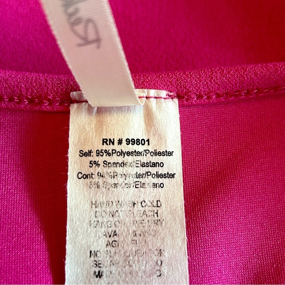 Reckless Hearts 💞 Sz M Fuchsia A Line Cami Dress NWOT - Picture 4 of 5